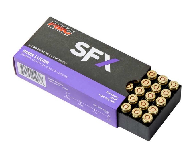 PMC 9SFX 9MM 124GR HP 50RD - Smith Savings Week